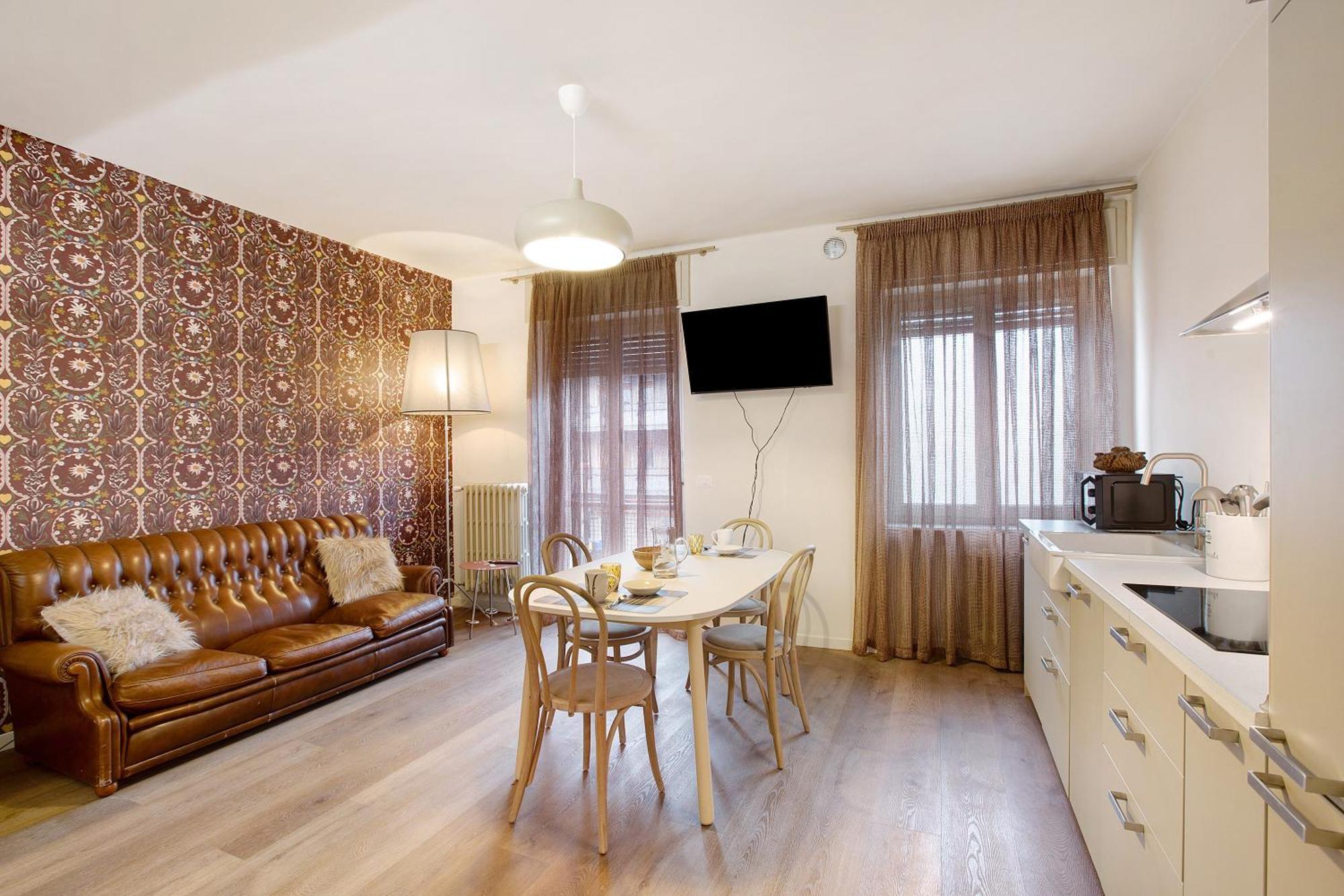 Casa Mel Aosta Apartment Luaran gambar