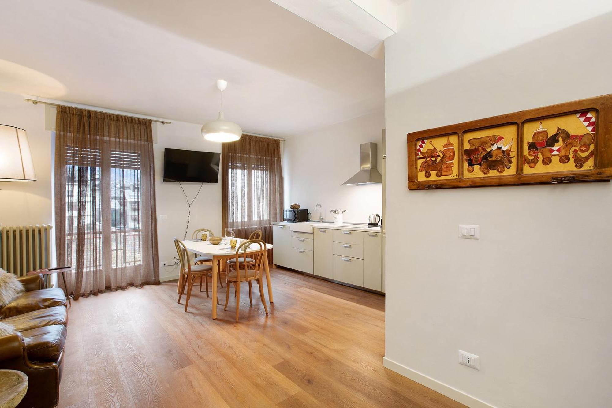 Casa Mel Aosta Apartment Luaran gambar